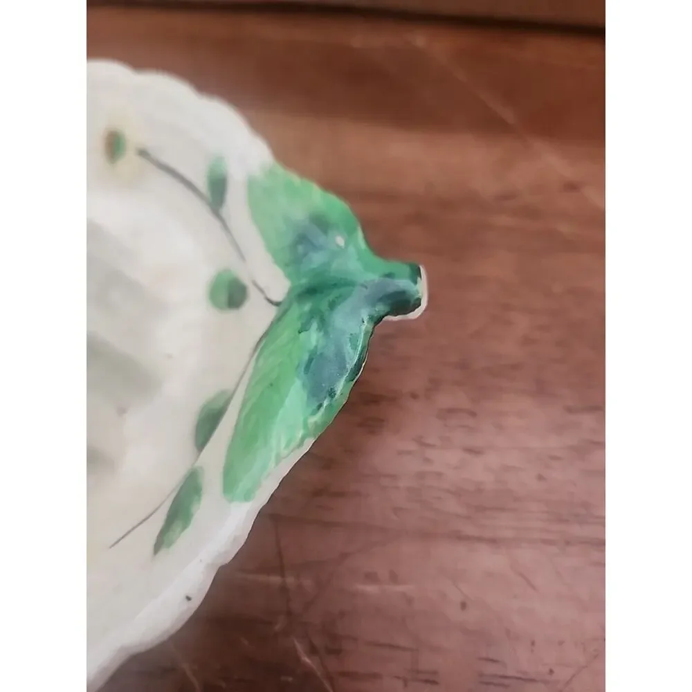 Antique Japanese Celadon Crackle Glaze Juicer